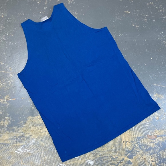 Nike USA Tank Top Cotton Royal Blue Large Shirt Fitness Work Out - Picture 2 of 8